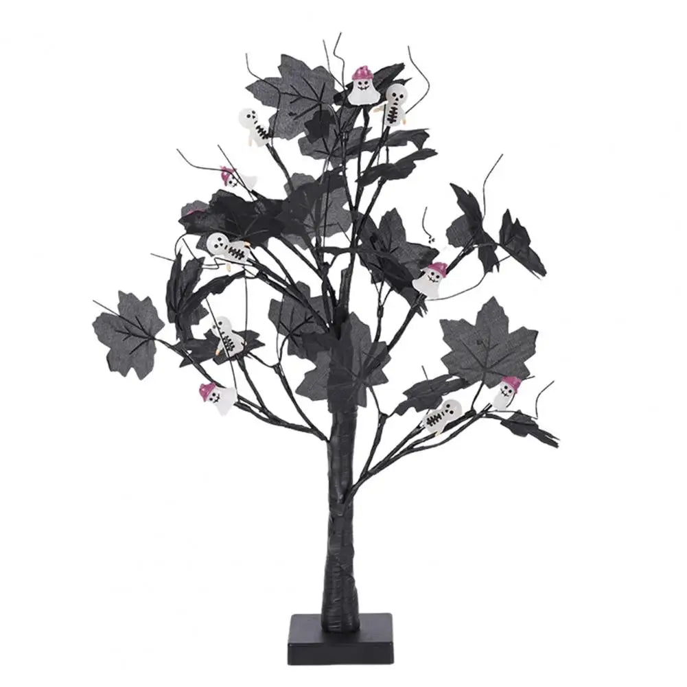 24 Inches Halloween Tree with Light LED Glowing Tree