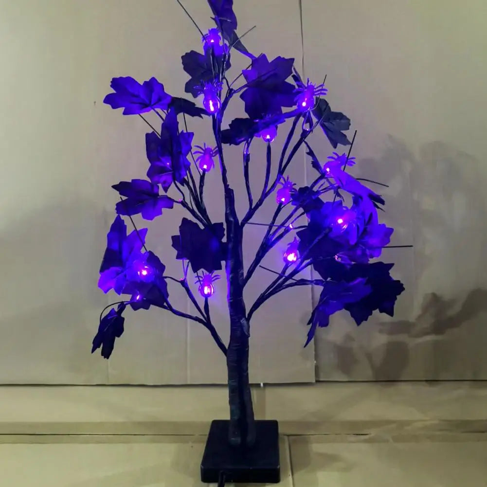 24 Inches Halloween Tree with Light LED Glowing Tree