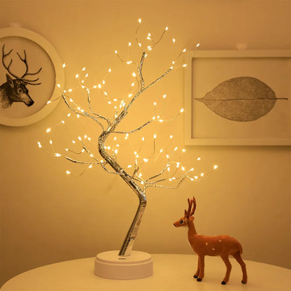 Desk Top Tree Light, , Decorative108 LED Lights USB Or