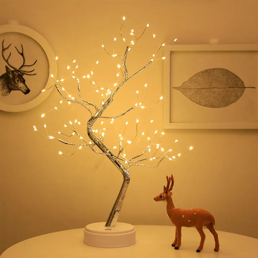 Desk Top Tree Light, , Decorative108 LED Lights USB Or