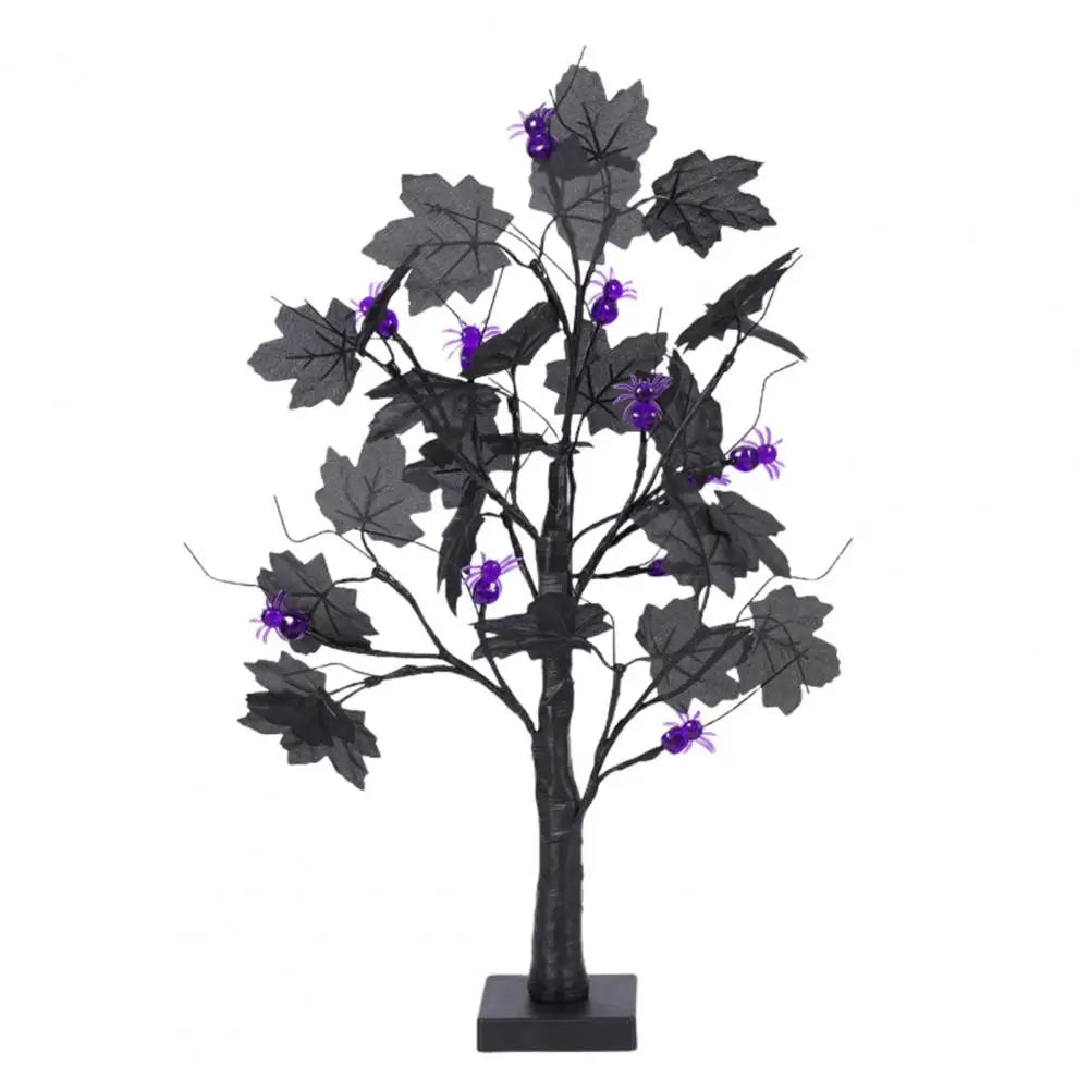 24 Inches Halloween Tree with Light LED Glowing Tree