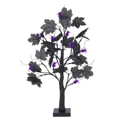 24 Inches Halloween Tree with Light LED Glowing Tree