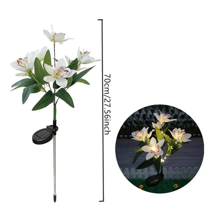 Solar Lights Outdoor Garden Decorative Flowers Waterproof