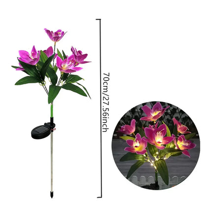 Solar Lights Outdoor Garden Decorative Flowers Waterproof
