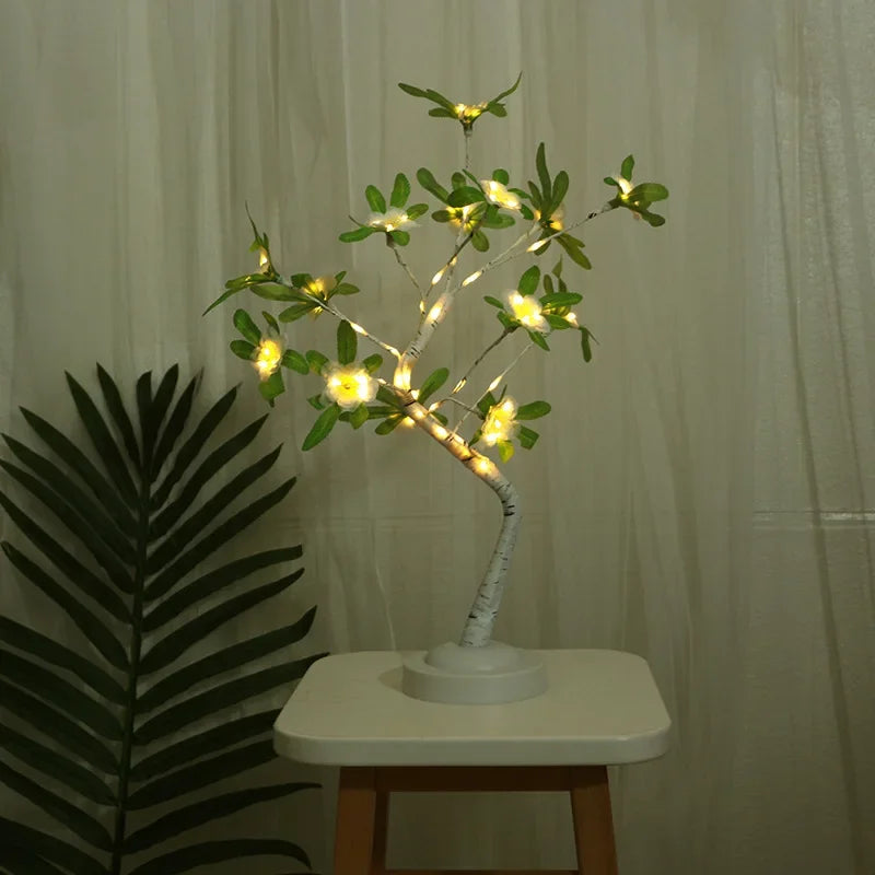New LED Tree Lamp Home Room Living Room Decoration