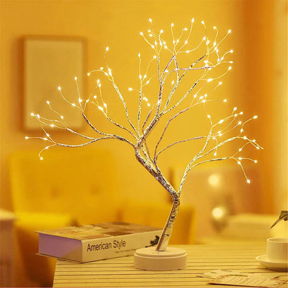 Desk Top Tree Light, , Decorative108 LED Lights USB Or