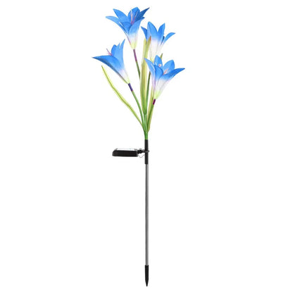 Lily Flower Solar Outdoor Light Ip65 Waterproof Solar