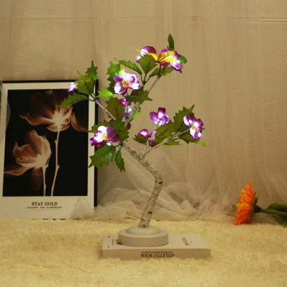 New LED Tree Lamp Home Room Living Room Decoration