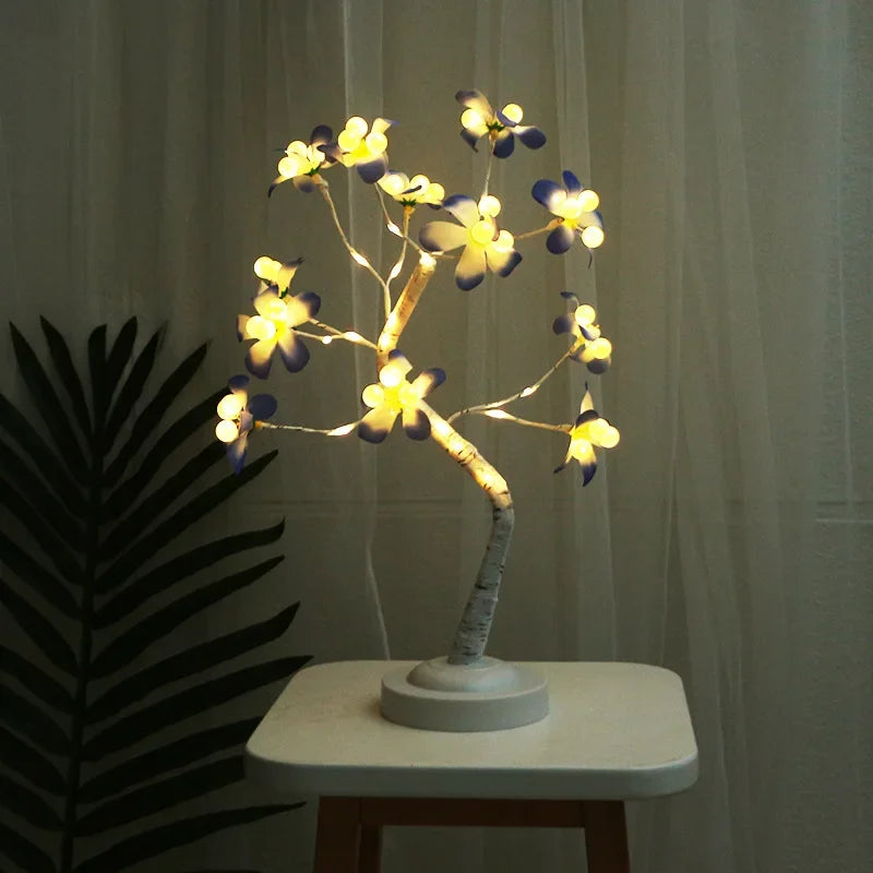 New LED Tree Lamp Home Room Living Room Decoration