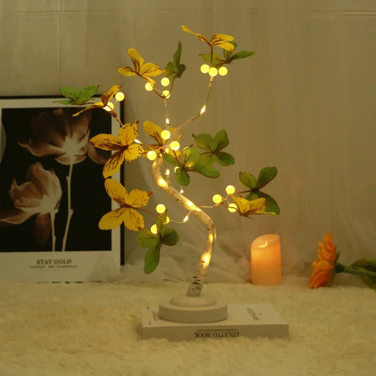 New LED Tree Lamp Home Room Living Room Decoration