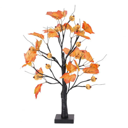 24 Inches Halloween Tree with Light LED Glowing Tree